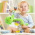 Baby Toys Musical Seahorse, Infant Stuffed Animal with Crinkle and Rattles, Soft Sensory Toys for Newborn Boys Girls