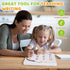 Gamenote Magnetic Number Tracing Board - 2 in 1 Double Sided Writing Board for Toddlers & Kids Learning