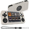 Compatible with RG35XX H Retro Handheld Game Console: Soft Silicone Protective Case with Lanyard, White