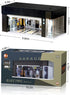 MOCBURIKU 1/64 3 3D Scale Diecast Display Case for Hot Wheel Storage with LED Lights, Stackable Electric Garage