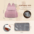 Backpack, Backpack LOVEVOOK Diaper Bag Small Baby Bag, Cute Baby Diaper Bag, Stylish Water-Resistant Travel Baby Bag