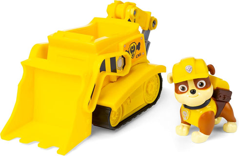 Paw Patrol Rubble’s Bulldozer Vehicle with Collectible Figure for Kids Aged 3 Years and Over