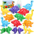 Dinosaur Letters Matching Game, 26 Double-Sided ABC Alphabet Match, Montessori Educational Toy for Kids 1-5 Years