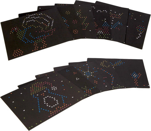 Lite Brite Ultimate Value Retro Toy, 12 Seasonal Templates, Light Up Creative Activity Toy for Ages 4+