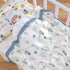 Muslin Soft Swaddle Blankets, Baby Quilt for Boy Girl Toddler Daycare, 43X45 inches (Potted Plant)