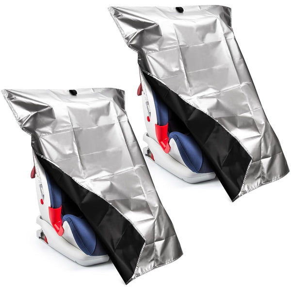 NNG 2Pcs Baby Car Seat Sun Shade Cover,Infant Car Seats Heat Protector,Baby Travel