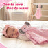 16 Inch Pro Goleem Baby Girl Gifts Elephant Security Blanket with Stuffed Animal Snuggle Toy Lovey Soft Lovie Baby