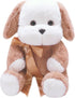 uoozii 12" Non-Shedding Microwavable Weighted Dog Plush Pillow Gift