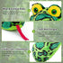 98 Inch MaoGoLan Giant Snake Stuffed Animal Long Snake Plush, Green Boa Constrictor Plush Toy for Kids, Teens, Cuddly