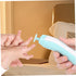 Hotainoys 6-in-1 2 Trimmer Trimmer Baby Nail Filer Electric, Speeds Bidirectional Rotation Baby Nail with LED Light