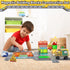 70Pcs 3-5 4-8 8-12 Set 2 LionFuny Magnetic Tiles Magnetic Building Blocks, Building Toys for Kids Ages Toddlers STEM