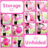 1 2 3 12-18 Crayline Pop Up Princess Tent with Star Light, Toys for Year Old Girl Birthday Gift, Baby Girl Toys, Ball