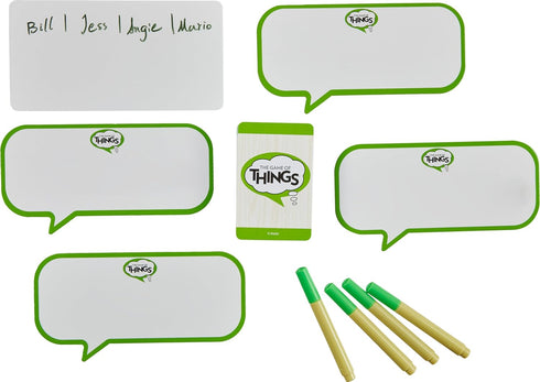 The Game of Things - Party Game for Teens & Adults, Family Night Board Game with Erasable Boards & Wet Erase Markers