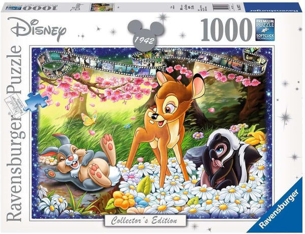 Ravensburger Disney Bambi Collector's Edition - 1000 Piece Jigsaw Puzzle for Adults | Premium Quality Pieces | Unique