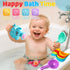 2-4 8 1-3 1 2 3 4 5 6 Fajiabao Bath Toys Toddlers PCS Mold Free Bath Toys for Kids Ages with Floating Ducks & Water