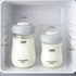 8oz 4 Pack yanyoyo Glass Breastmilk Storage Bottles, Wide Neck Breast Milk Containers, BPA-Free, Lead-Free, Fits Breast