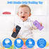 Baby Phone Teething Toys for 0-12 Months, Soft Silicone Cell Phone Teethers for Boys & Girls