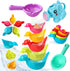 Fajiabao Bath Toys Toddlers 2-4 8 PCS Mold Free Bath Toys for