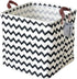 Fabric Storage Basket Organizer Bin for Toys, Books, Clothes, Pets - Perfect for Bedroom/Office/Nursery/Shelves
