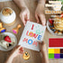 Set 7-Color 123s 3+ UdoUto Wooden Alphabet & Number Stampers with Ink Pad | ABCs Learning Stamps & Flashcards |