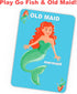 Giant Go Fish Card Game - Large 5x7in Cards for Kids and Families, Fun Gift Idea for Ages 4+