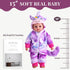 15-Inch 4 5 6 7 8 9 BABESIDE Baby Doll Girl - Realistic Baby Doll with Blue Eyes, Soft Body in Unicorn Outfit Life Like