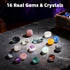 16 6+ GobiDex Gemstones Dig Kit for Kids, Excavate Real Gemstones, STEM Science Toy, Archaeology & Geology Science Gift