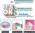 YAMIOW 160pcs Cute Positive Words Stickers, VSCO Trendy Waterproof Vinyl Stickers for Kids, Teens, and Adults