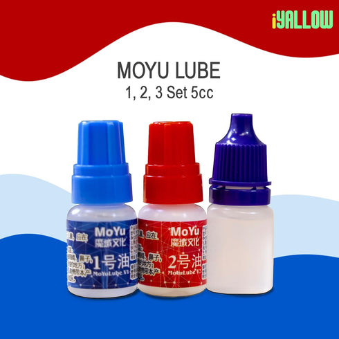 1, 2 Set 5cc MoYu Lube - Professional Speed Cube Lube for Rubik's Cubes, Lubricant Oil Ultimate Cube Lube Performance