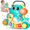 WITALENT Baby Toys 6-12 Months - Dinosaur Piano Music Light Up Toys for 1 Year Old Boys Girls, Interactive Keyboard