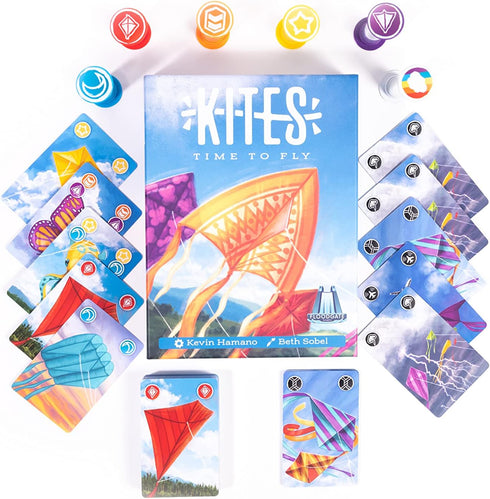 Kites - Time to Fly! | Fun Family Games for 2-6 Players, Ages 10 and Up, Quick Party Games