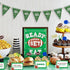 24 Pieces Football Theme Glitter Cupcake Topper, Cake Picks Decoration for Baby Shower Birthday Party