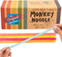 5 Pack Monkey Noodle Stretchy String, Glitter Sensory Fidget Toys (BPA/Phthalate/Latex-Free), Stretches from 12 Inches