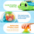 6-12 1 Tummy 7 8 9 10 11 Baby Crawling Toys Months, Musical Light-up Toys for Year Old, Press to Spin Turtle for Cause