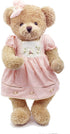 25" Oitscute Big Baby Teddy Bear with Cloth Cute Stuffed Animal Soft Plush Toy (Pink&Brown)