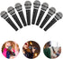 NUOBESTY 16 Pcs Simulation Microphone Toy Set, Interesting Kids Accessory, Interactive Plastic Microphone