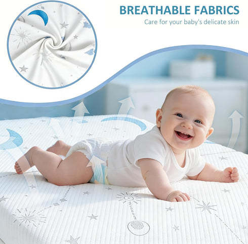 Pack Pack 38"x26"x1.5" Pack PanKers and Play Mattress,Dual Sided Premium Memory Foam N Play Mattresses for Baby