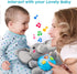 STEAM Life Baby 3-6 Months Boy Gifts, Musical Plush Elephant Toys for Newborn Toddler, Light Up Stuffed Animal