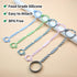 Toy Straps for Baby, Pacifier Holder Clip with Self-Adjusting Bayonet, BPA-Free Silicone for Teethers and Baby Bottles