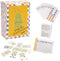 Mexican Train Mini Dominoes Game, 105 Cards + Instructions + Scoresheet, Double 12 and 9 Set for 2-10 Players