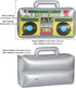meekoo Inflatable Boombox, 16.5 Inches 80s 90s Party Decorations for Rappers Hip Hop Costume
