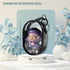 Clear Figures Display Bag, Portable Storage Bag with Keychain, Mini Doll Hanging Blind Box, Dustproof Collectibles Case