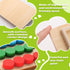 V-Opitos Color Matching Puzzle Toys, Montessori Brain Teasers Game for Kids Ages 3-7, Travel Toys for Boys & Girls