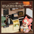 Coffee Shop Mini Model Kits with LED, Make It Miniature Cafe Store, DIY Miniature House Kit for Adults Teens