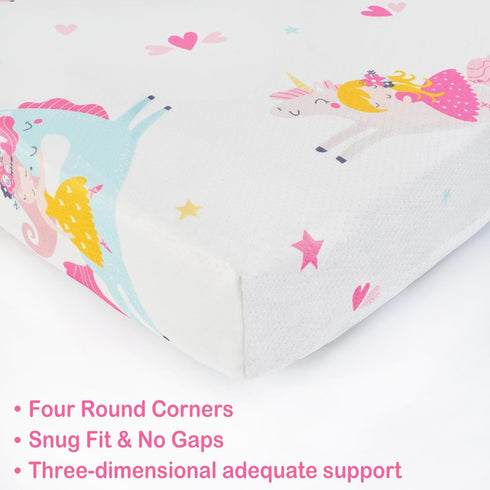 38" 26" Pack Pack Viviland Toddler Mattress, X N Play Mattress Premium Soft Foam Portable for and Play Topper