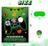 WERNNSAI Pin The Button on The Video Game Party Game - Video Game Party Supplies for Boy Kids 21" x 28" Game Poster with 24 Reusable Sticker Video Game Birthday Party Favor Sets