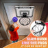 Indoor Mini Basketball Hoop with LED Light/Scoreboard, Over The Door Basketball Toy for Kids