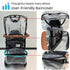 Hiviva W4 4 Stroller Rain Cover Compatible with Wonderfold Wagon, Seater Wagon Stroller Rain Cover Waterproof