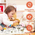 Deekin 20 Pcs Mini Around World City Miniatures, Realistic Themed Party Gifts (Wolf)