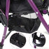 1Pc Baby Stroller Bottom Basket, Under Baby Stroller Storage Organizer, Oxford Fabric, Universal with Large Storage